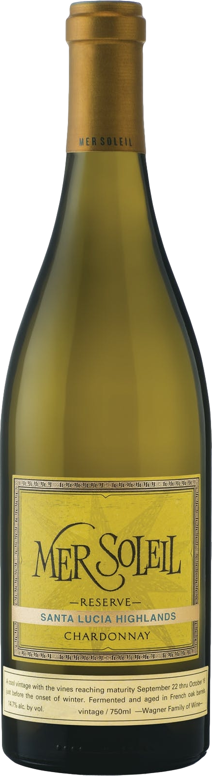 Mer Soleil Reserve Chardonnay 2023 Bílé 14.3% 0.75 l (holá láhev)