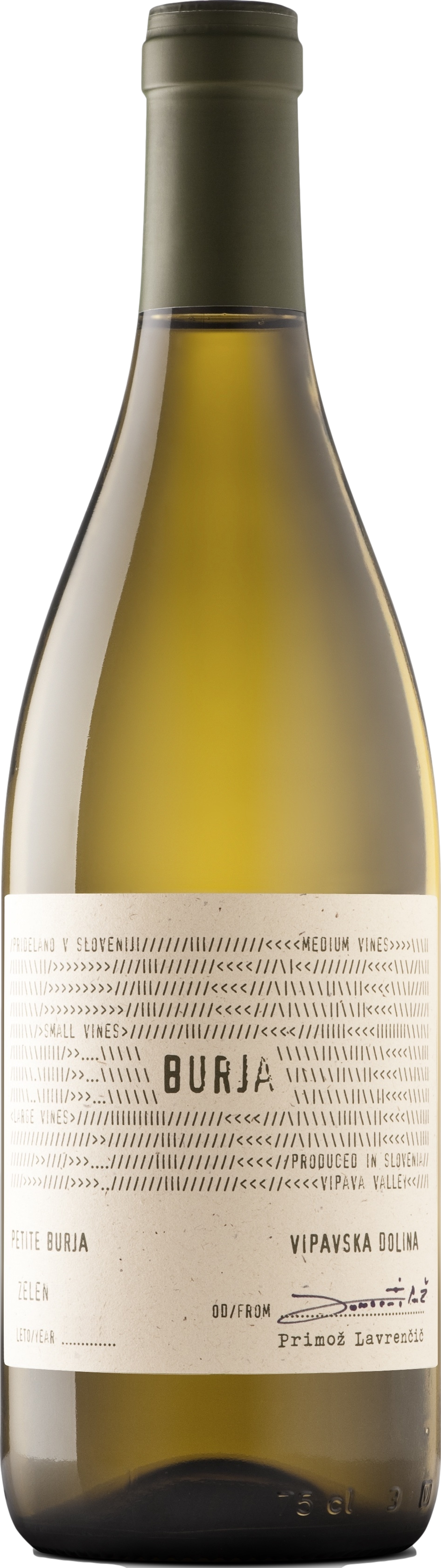 Burja Zelen 2024 Bílé 12.0% 0.75 l (holá láhev)