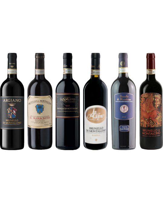 Brunello di Montalcino Prémiový Degustační Balíček