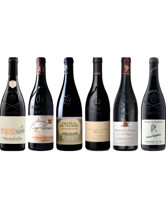 Degustační balíček špičkového Chateauneuf du Pape