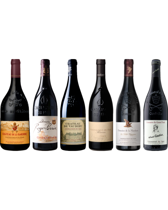 Degustační balíček špičkového Chateauneuf du Pape