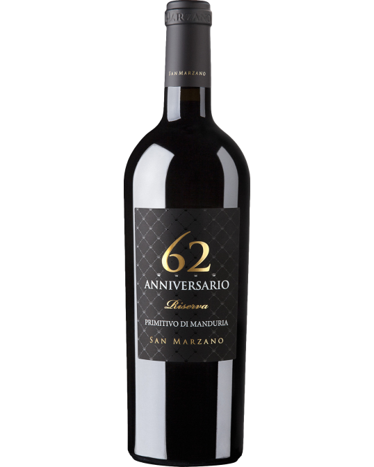 San Marzano 62 Anniversario Primitivo di Manduria Riserva 2018