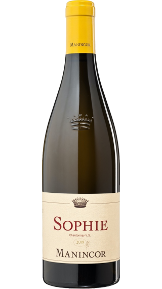 Bottle of Manincor Sophie Chardonnay 2020 wine 750 ml