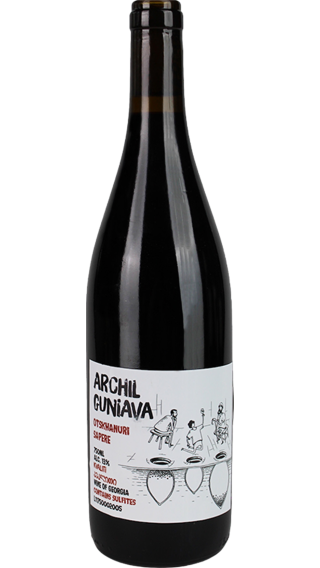 Bottle of Archil Guniava Otskhanuri Sapere 2020 wine 750 ml