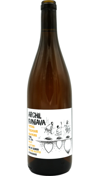 Bottle of Archil Guniava Tsitska - Tsolikouri - Krakhuna 2020 wine 750 ml