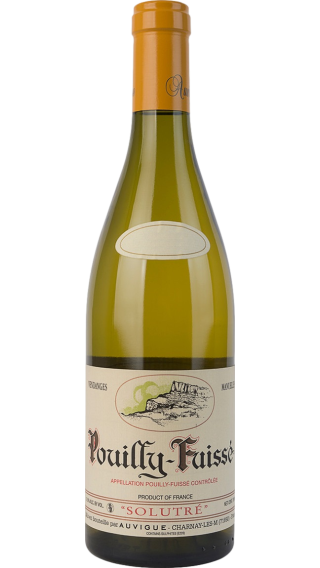 Bottle of Auvigue Pouilly-Fuisse Premier Cru Le Clos de Solutre 2021 wine 750 ml