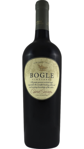 Bottle of Bogle Cabernet Sauvignon 2017 wine 750 ml