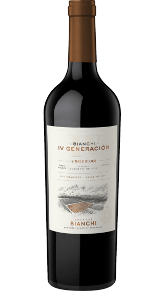 Bottle of Bodegas Bianchi IV Generacion Gran Malbec 2019 wine 750 ml