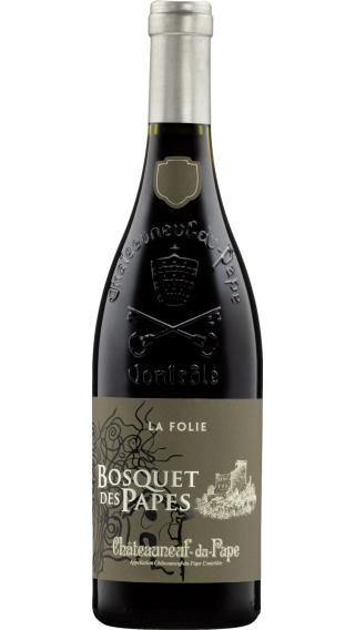 Bottle of Bosquet des Papes La Folie Chateauneuf Du Pape 2019 wine 750 ml