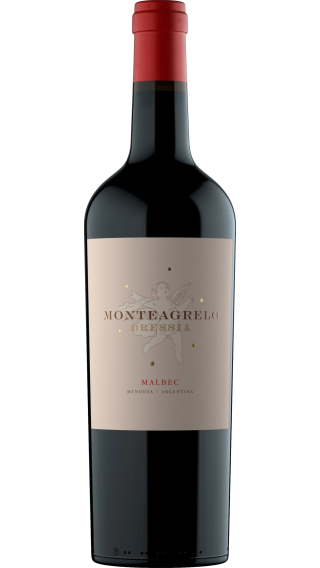 Bottle of Bressia Monteagrelo Malbec 2020 wine 750 ml