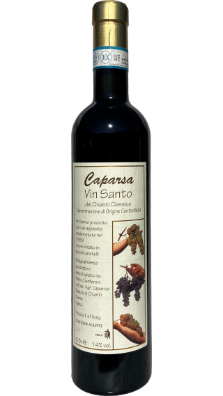 Bottle of Caparsa Vin Santo Chianti Classico 1999 wine 500 ml