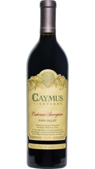 Bottle of Caymus Cabernet Sauvignon 2021 wine 750 ml