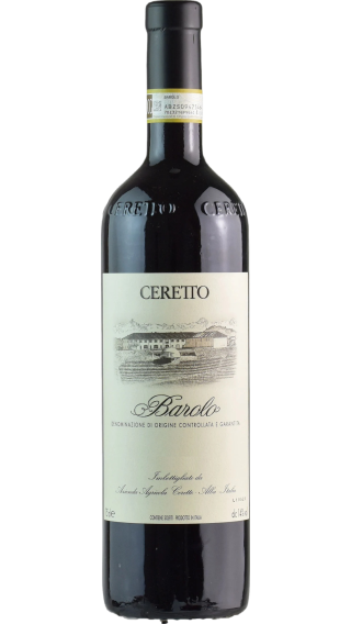 Bottle of Ceretto Barolo 2016 wine 750 ml