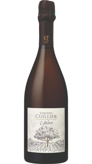 Bottle of Champagne Cuillier L'Arbre Nature wine 750 ml