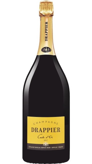 Bottle of Champagne Drappier Carte d'Or Brut wine 750 ml