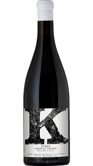 Bottle of Charles Smith Substance Powerline Syrah 2019 wine 750 ml