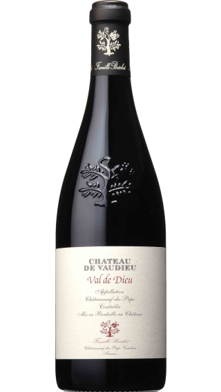 Bottle of Chateau de Vaudieu Chateauneuf Du Pape Val de Dieu 2020 wine 750 ml