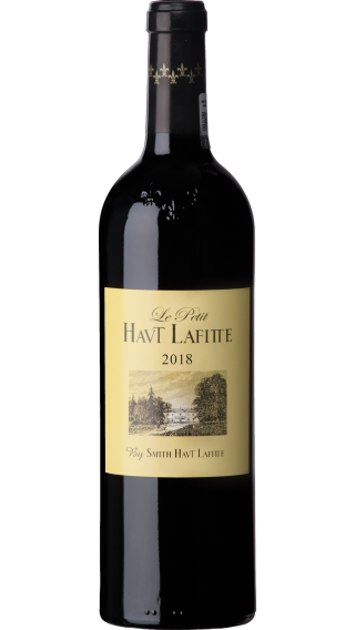 Bottle of Chateau Smith Haut Lafitte Le Petit Haut Lafitte 2018 wine 750 ml