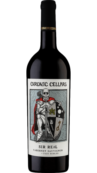 Bottle of Chronic Cellars Sir Real Cabernet Sauvignon 2019 wine 750 ml