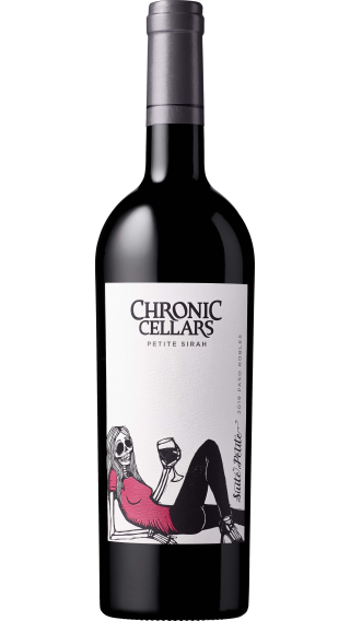 Bottle of Chronic Cellars Suite Petite 2022 wine 750 ml