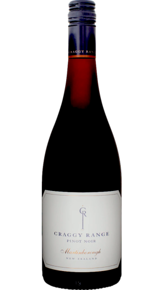 Bottle of Craggy Range Martinborough Pinot Noir 2019 wine 750 ml