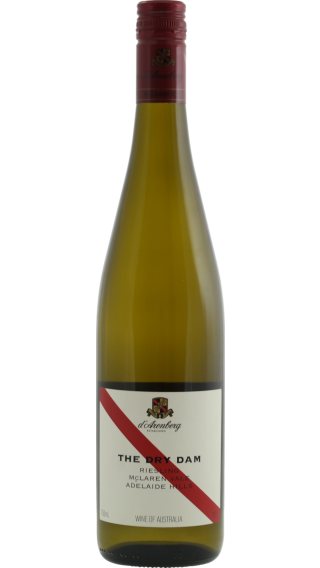 Bottle of D'Arenberg Dry Dam Riesling 2020 wine 750 ml