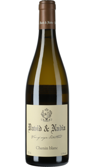 Bottle of David & Nadia Chenin Blanc 2020 wine 750 ml