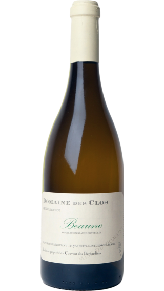 Bottle of Domaine des Clos Beaune Blanc 2022 wine 750 ml