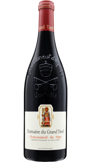 Bottle of Domaine du Grand Tinel Chateauneuf Du Pape 2021 wine 750 ml