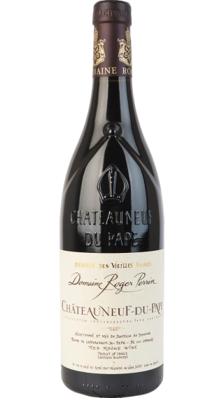 Bottle of Domaine Roger Perrin Chateauneuf du Pape Reserve Vieilles Vignes 2020 wine 750 ml