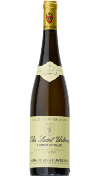 Bottle of Domaine Zind-Humbrecht Riesling Grand Cru Rangen de Thann Clos Saint Urbain 2022 wine 750 ml