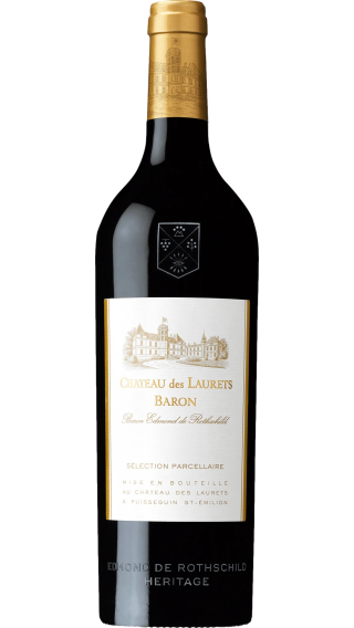 Bottle of Edmond de Rothschild Chateau des Laurets Baron Selection Parcellaire 2016 wine 750 ml