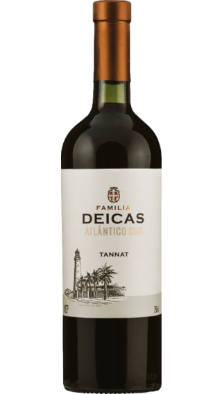 Bottle of Familia Deicas Atlantico Sur Tannat 2021 wine 750 ml