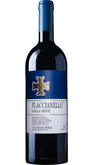 Bottle of Fontodi Flaccianello della Pieve 2018 wine 750 ml