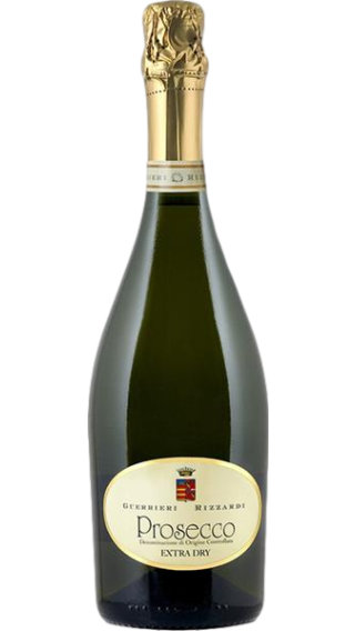 Bottle of Rizzardi Prosecco Extra Dry wine 750 ml