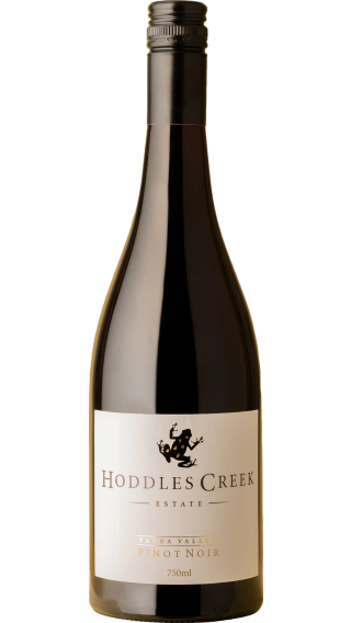 Bottle of Hoddles Creek Estate Pinot Noir 2021 wine 750 ml