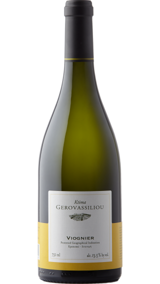 Bottle of Ktima Gerovassiliou Viognier 2023 wine 750 ml