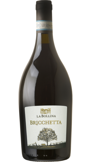 Bottle of La Bollina Bricchetta Monferrato Rosso 2019 wine 750 ml