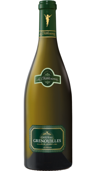 Bottle of La Chablisienne Chablis Grand Cru Chateau Grenouilles 2021 wine 750 ml