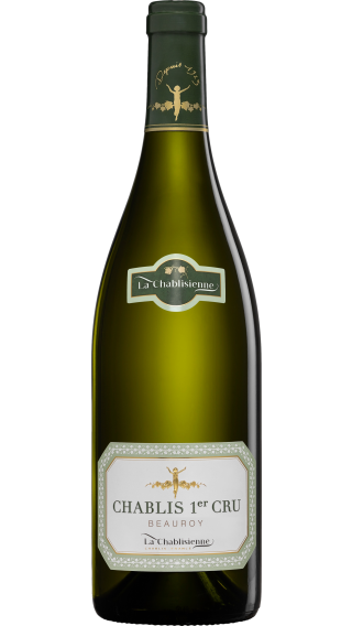 Bottle of La Chablisienne Chablis Premier Cru Beauroy 2019 wine 750 ml