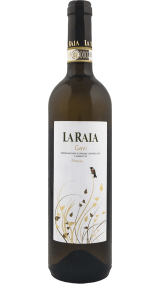 Bottle of La Raia Gavi Riserva 2017 wine 750 ml