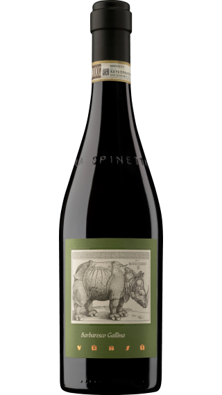 Bottle of La Spinetta Barbaresco Gallina 2021 wine 750 ml