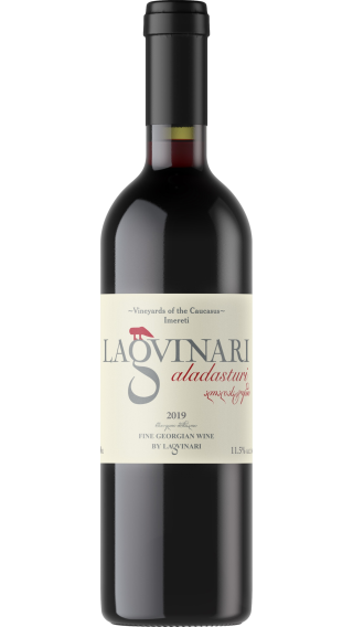 Bottle of Lagvinari Aladasturi 2019 wine 750 ml