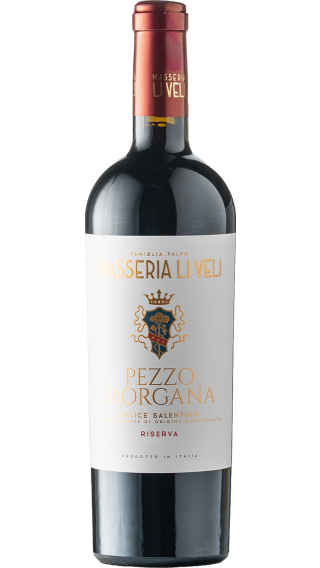 Bottle of Li Veli Pezzo Morgana Salice Salentino Riserva 2020 wine 750 ml