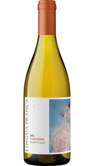 Bottle of Lingua Franca Avni Chardonnay 2022 wine 750 ml