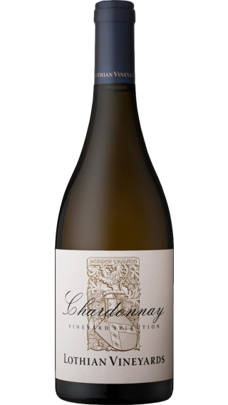 Bottle of Lothian Vineyards Chardonnay 2018 wine 750 ml