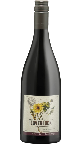 Bottle of Loveblock Pinot Noir 2020 wine 750 ml