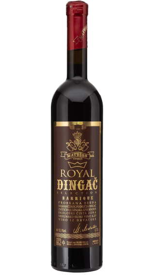 Bottle of Matusko Dingac Royal 2013 wine 750 ml