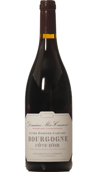 Bottle of Meo-Camuzet Cuvee Etienne Camuzet Bourgogne Cote d'Or 2019 wine 750 ml