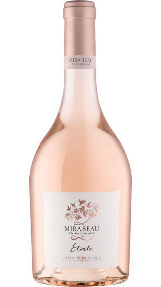 Bottle of Mirabeau Etoile Provence Rose 2022 wine 750 ml